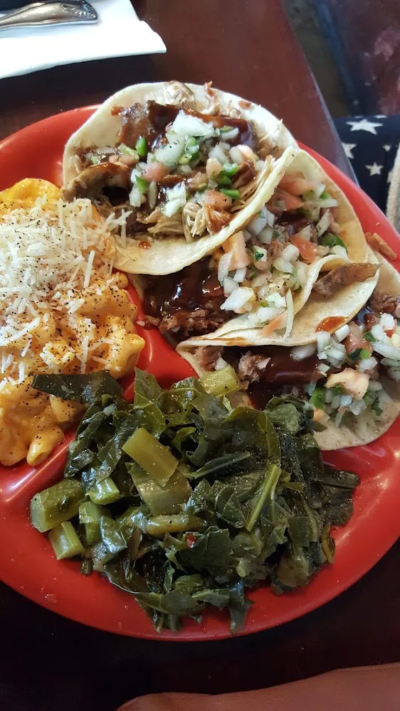 Stove Top Mac and Cheese and Greens